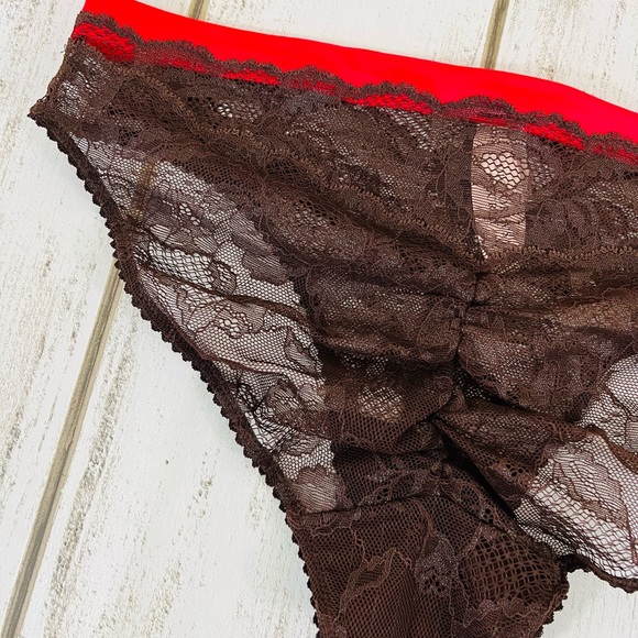 2010 Victoria’s Secret Low Rise Bikini Pantie Large Vintage Style - Picture 5 of 7